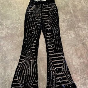 Calling all Taylor swift  and NFR fans! Sequin pants. Size small.